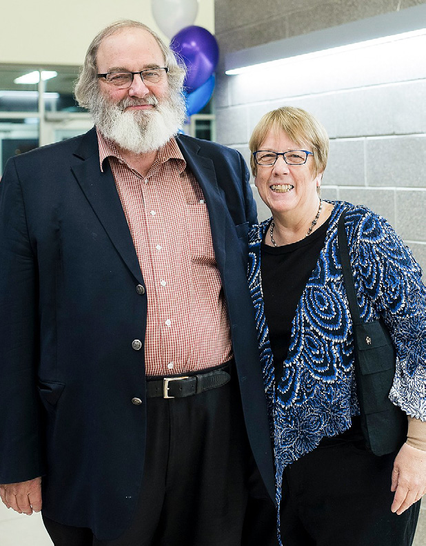 Pastor Richard Hordern, Ph.D. and Nancy Talsness Hordern 2024